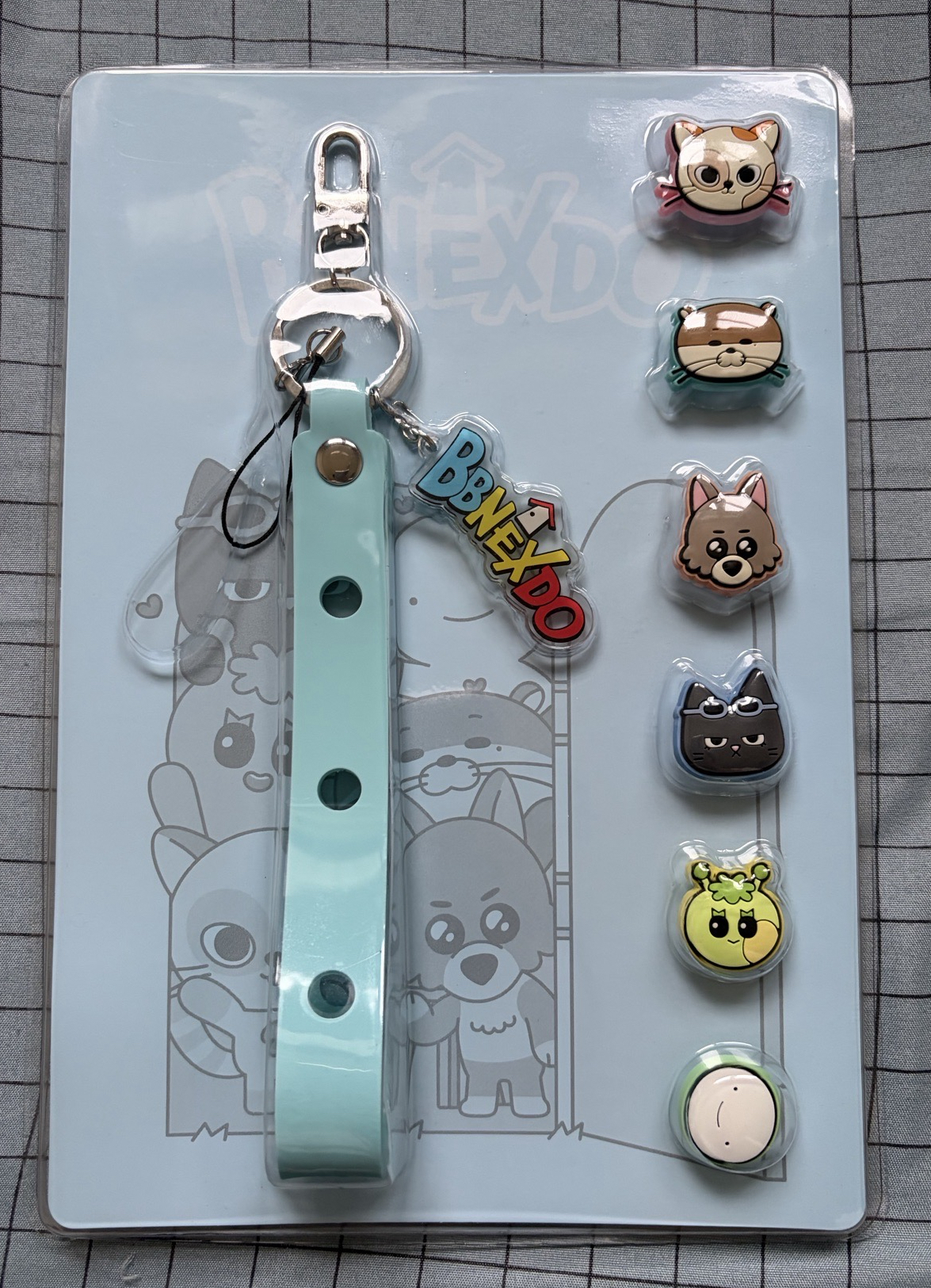 BBNEXDO 手燈周邊 軟膠手燈掛繩