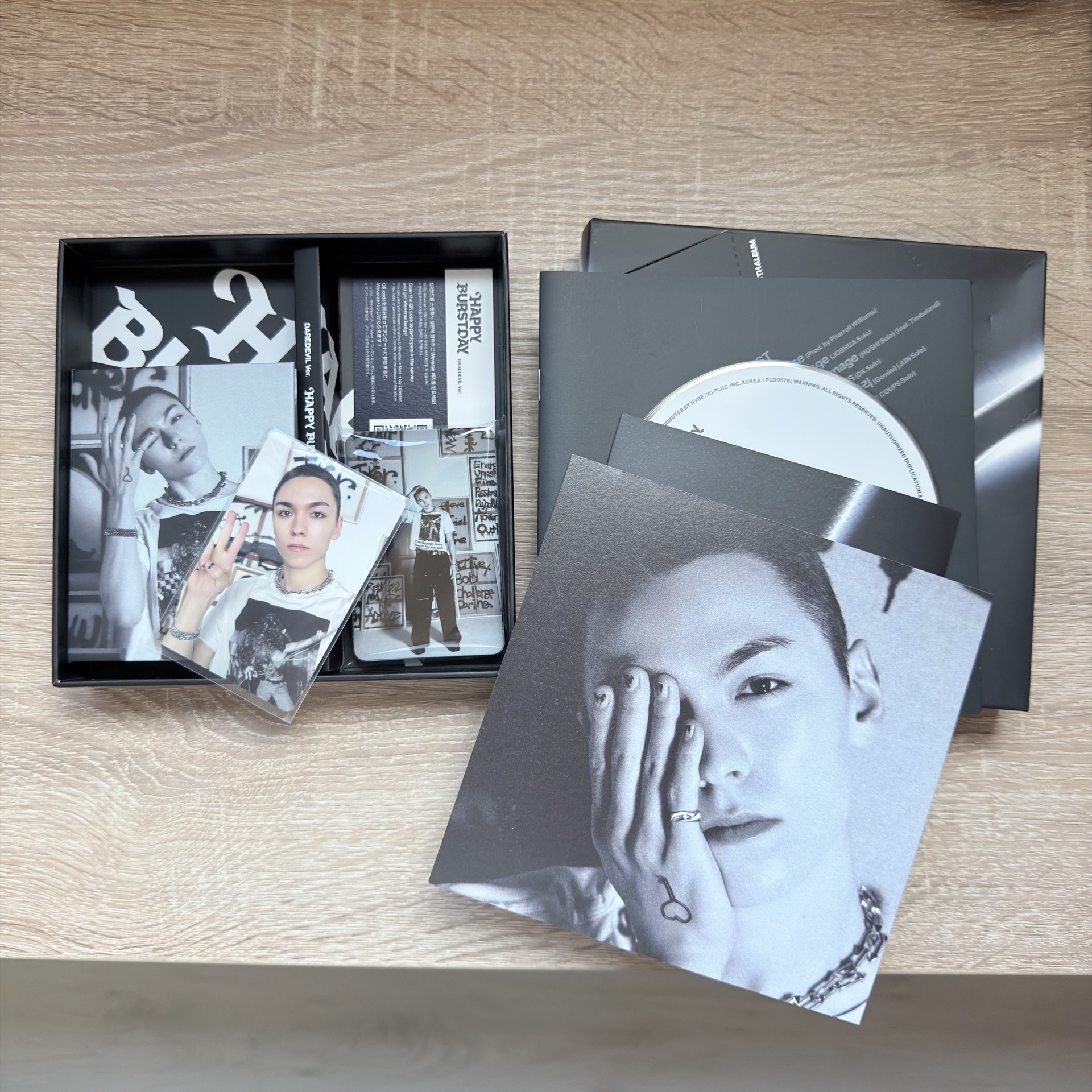 SEVENTEEN 「HAPPY BURSTDAY(克拉盤)」奎率空專