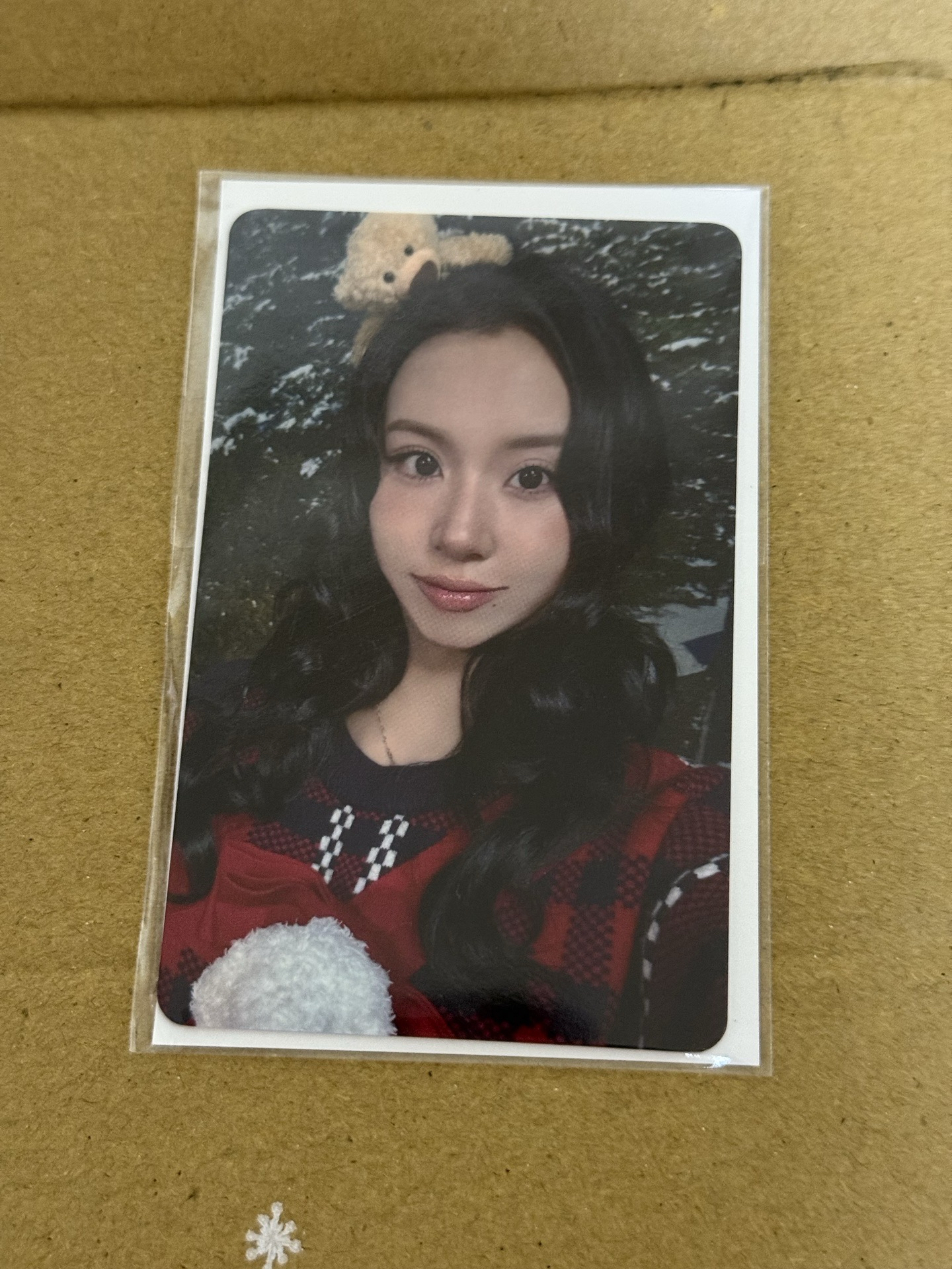 彩瑛冬日滿額小卡