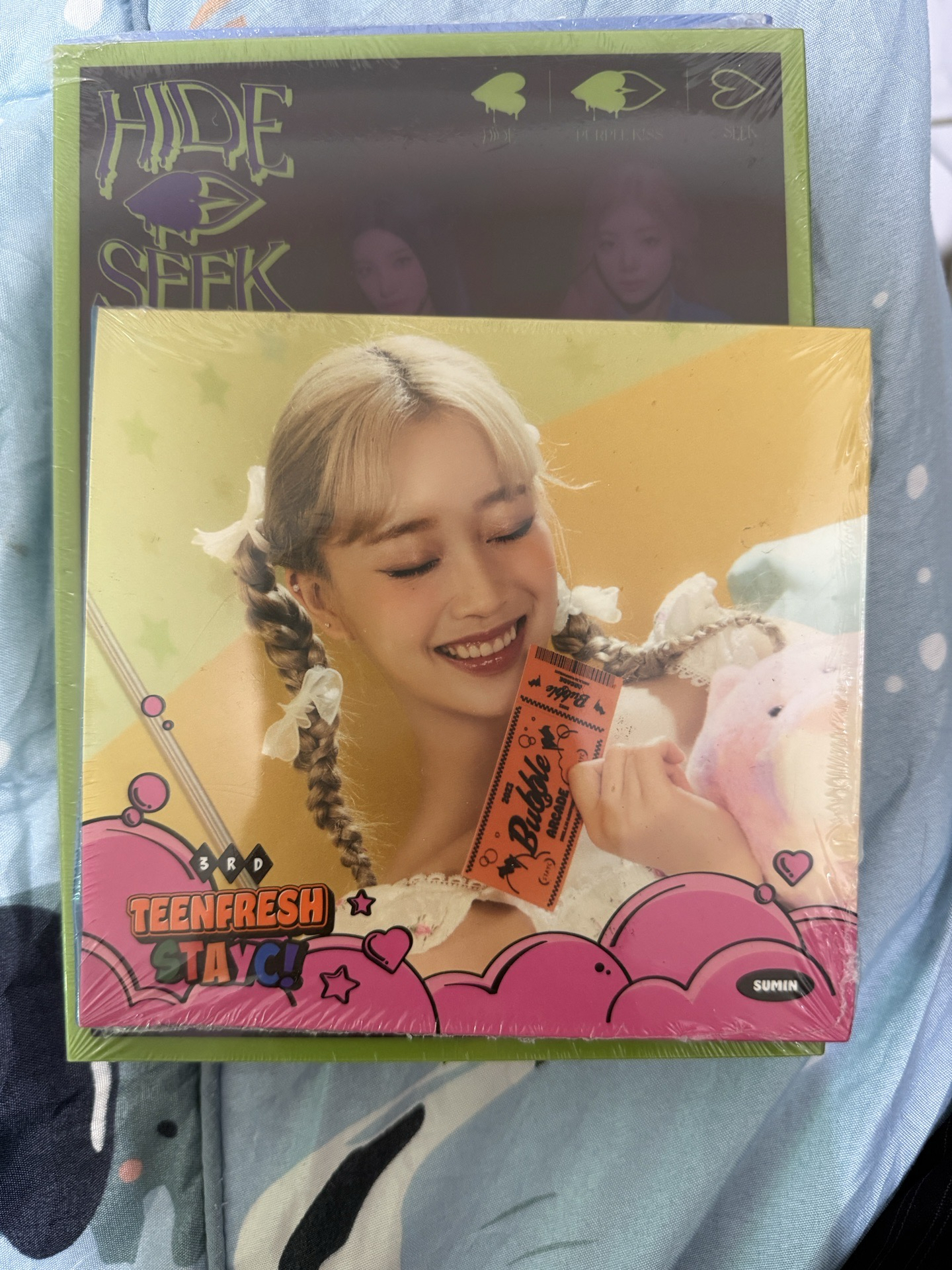 Stayc bubble teenfresh專輯 sumin封面