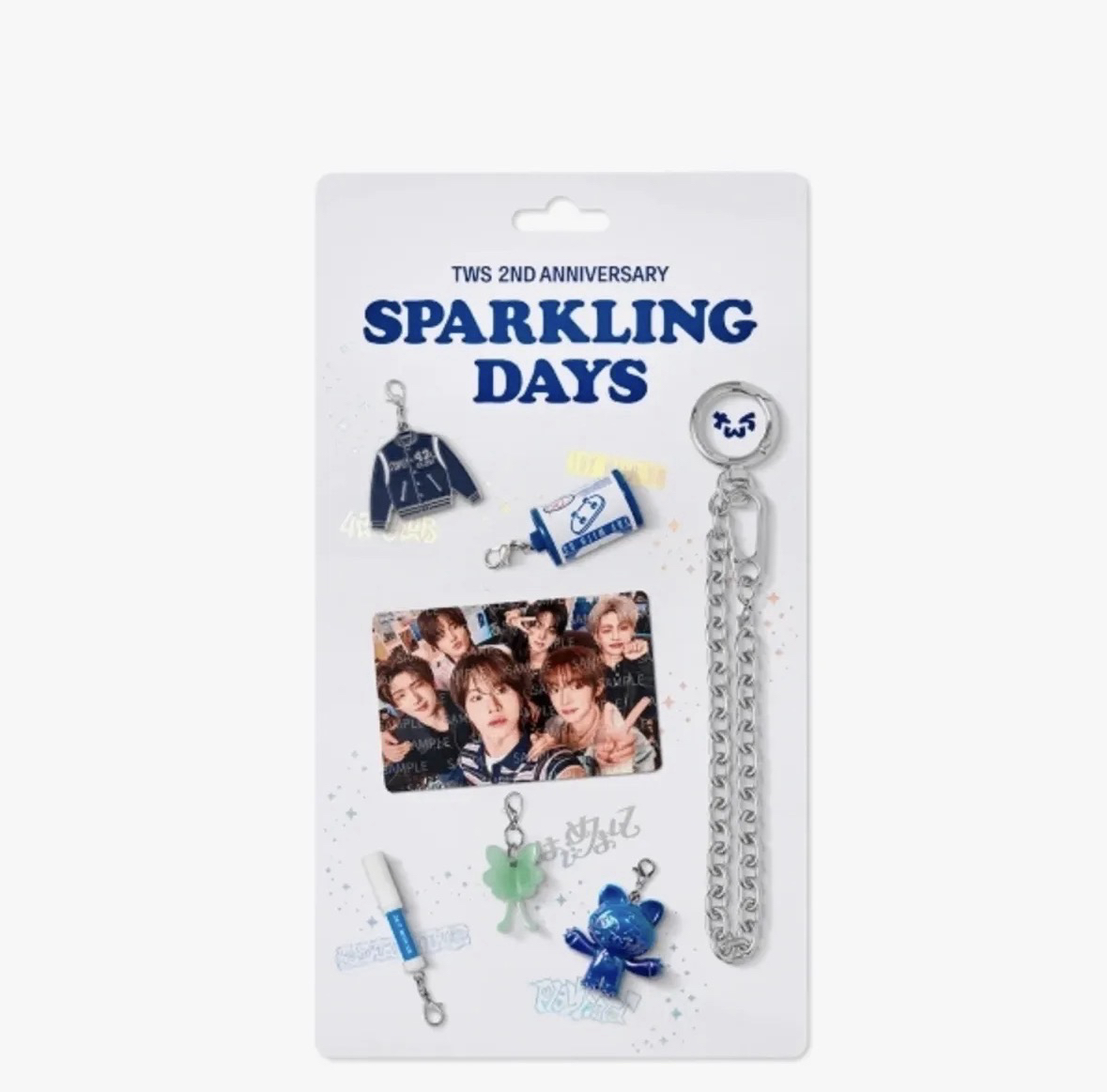 TWS兩週年掛鏈組（含卡