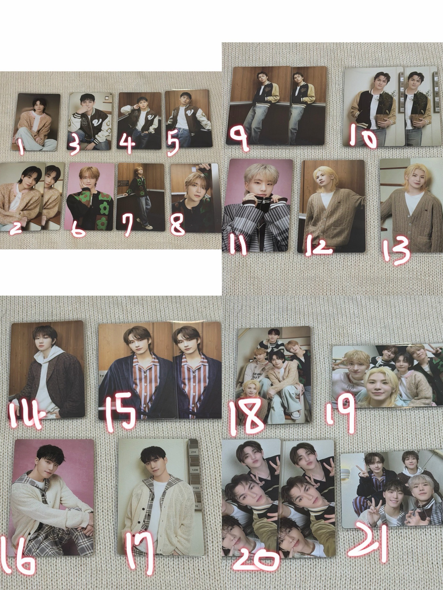 seventeen 克拉島隨機卡