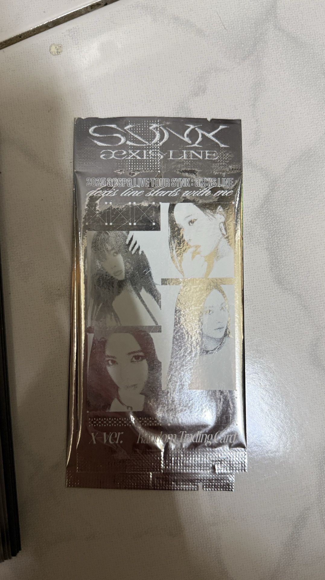 aespa 三巡 未拆卡包 X版