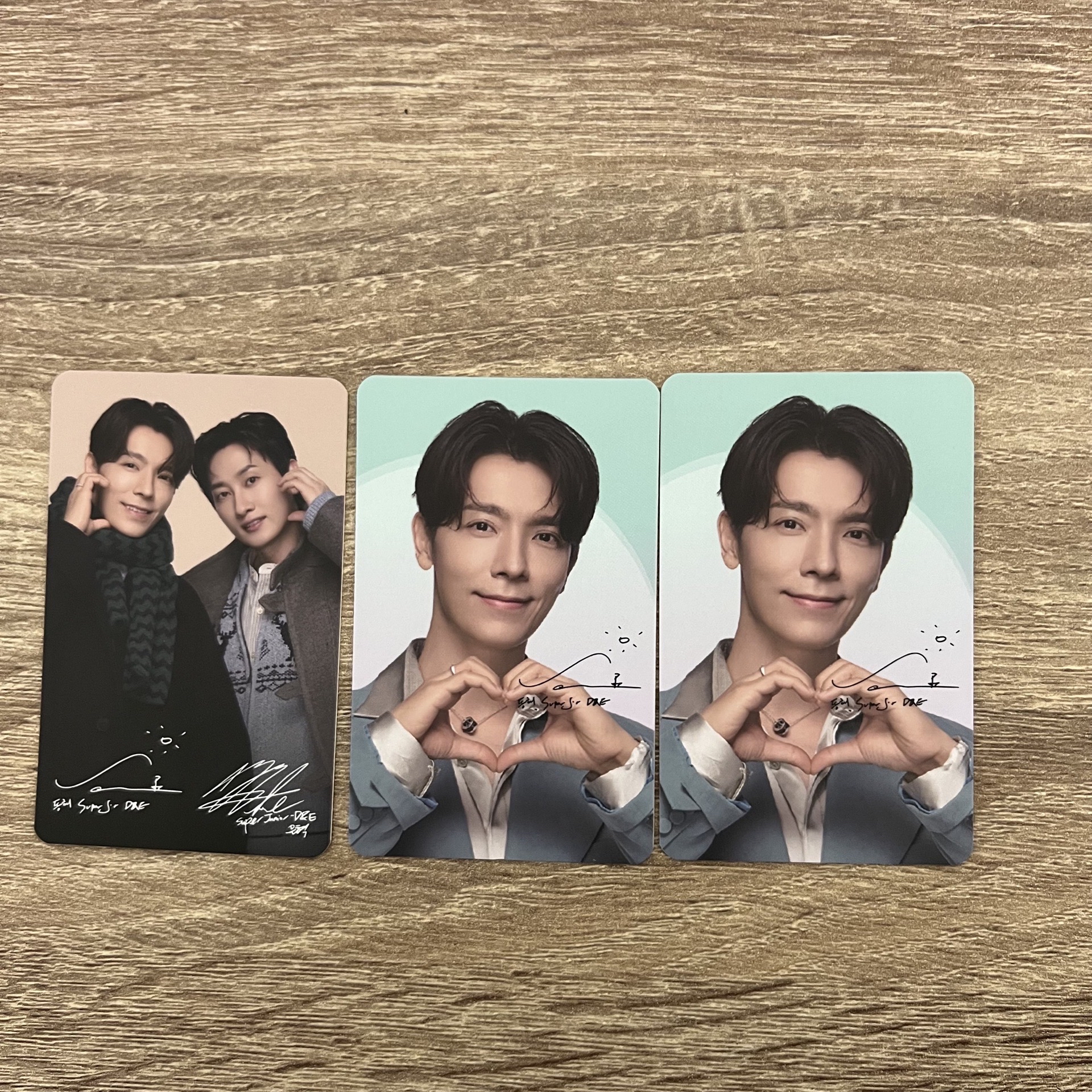 Super Junior D&E 代言 7-11 小卡 東海