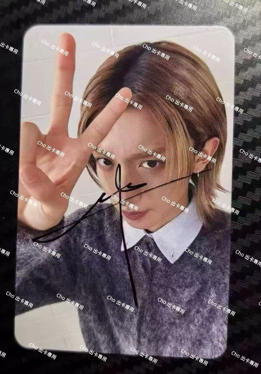 ms各成員簽卡（有證明 拍下後有需要可私訊給）