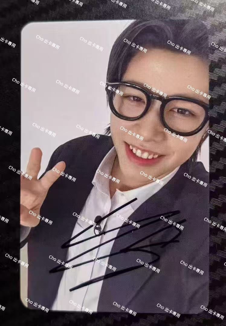 ms各成員簽卡（有證明 拍下後有需要可私訊給）