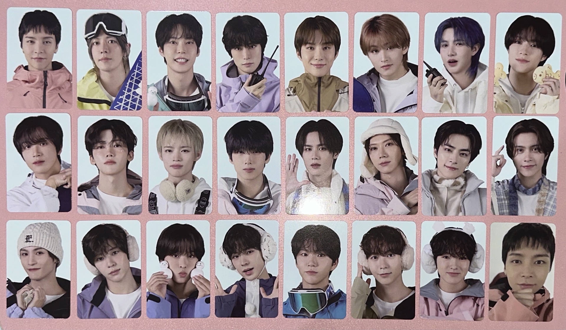 NCT ZONE SNOW固卡+Johnny隨機卡(含盒子)