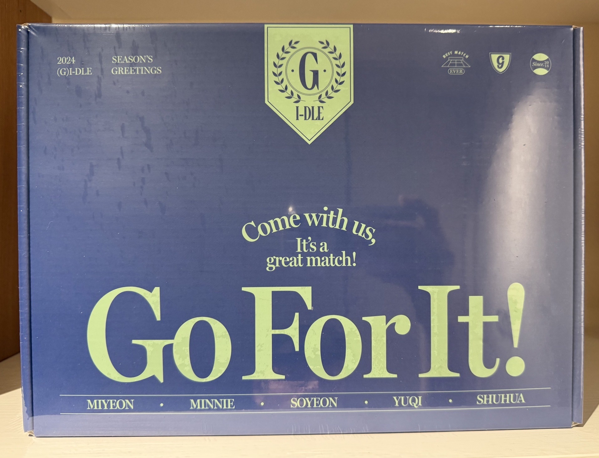 全新未拆 i-dle 24年全新年曆