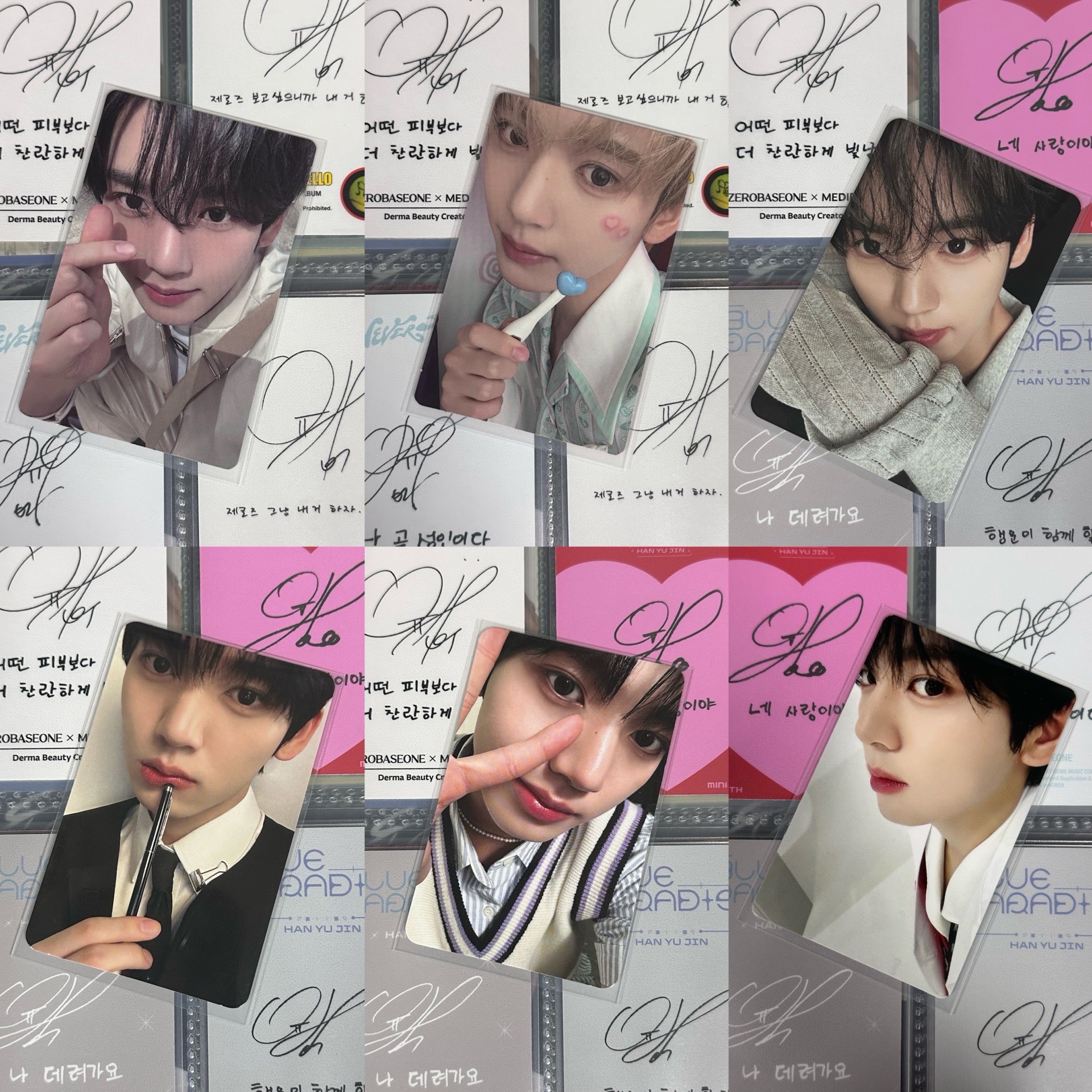 ZB1 韓維辰 專卡 代言卡