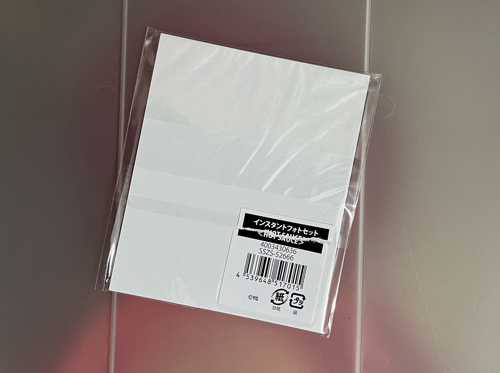 BABYMONSTER-HOT SAUCE日本拍立得(一套）