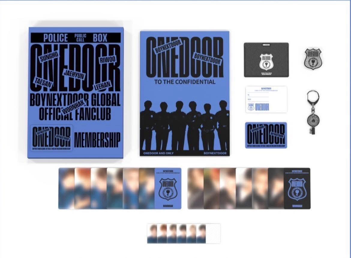 BND二期會員禮固配+李涵set