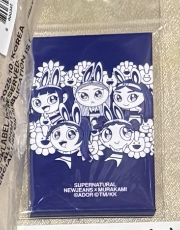 NewJeans 快閃限定卡包藍版 全新未拆 贈Hanni專卡一張