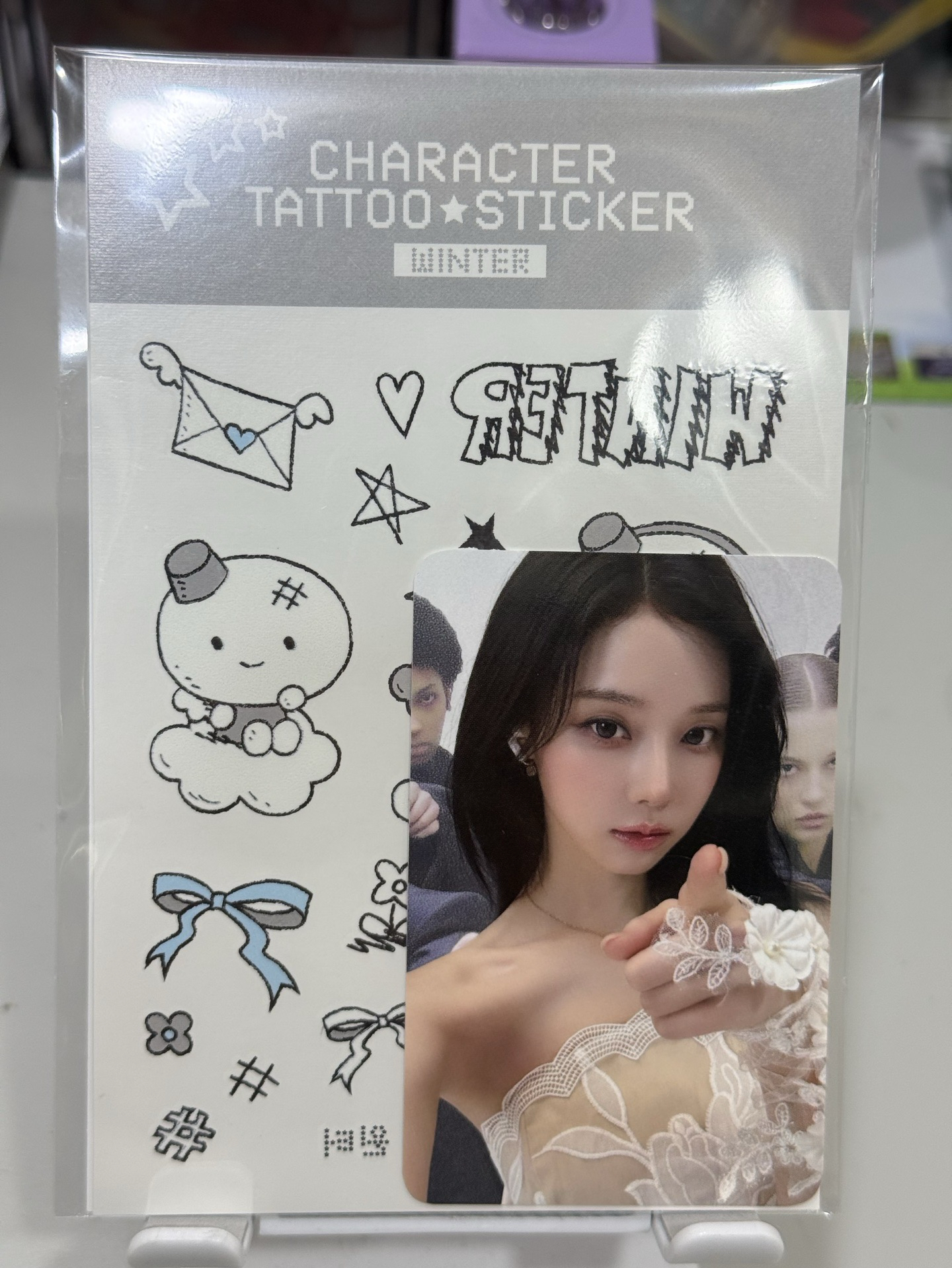 現貨 全新aespa 三巡 首爾場週 紋身貼紙小卡組