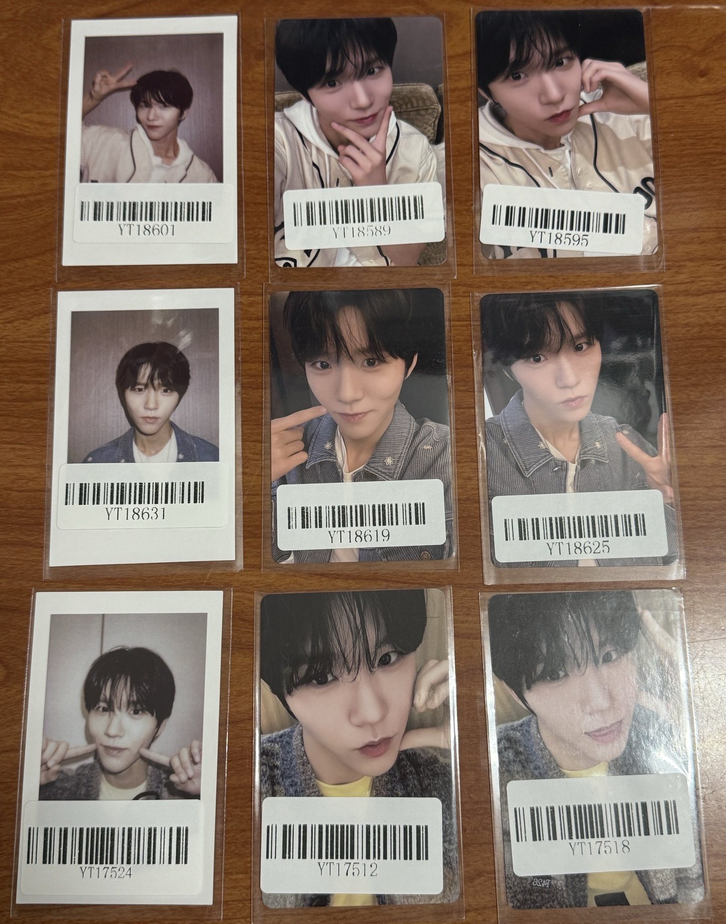 nct wish kms jaehee 簽售卡