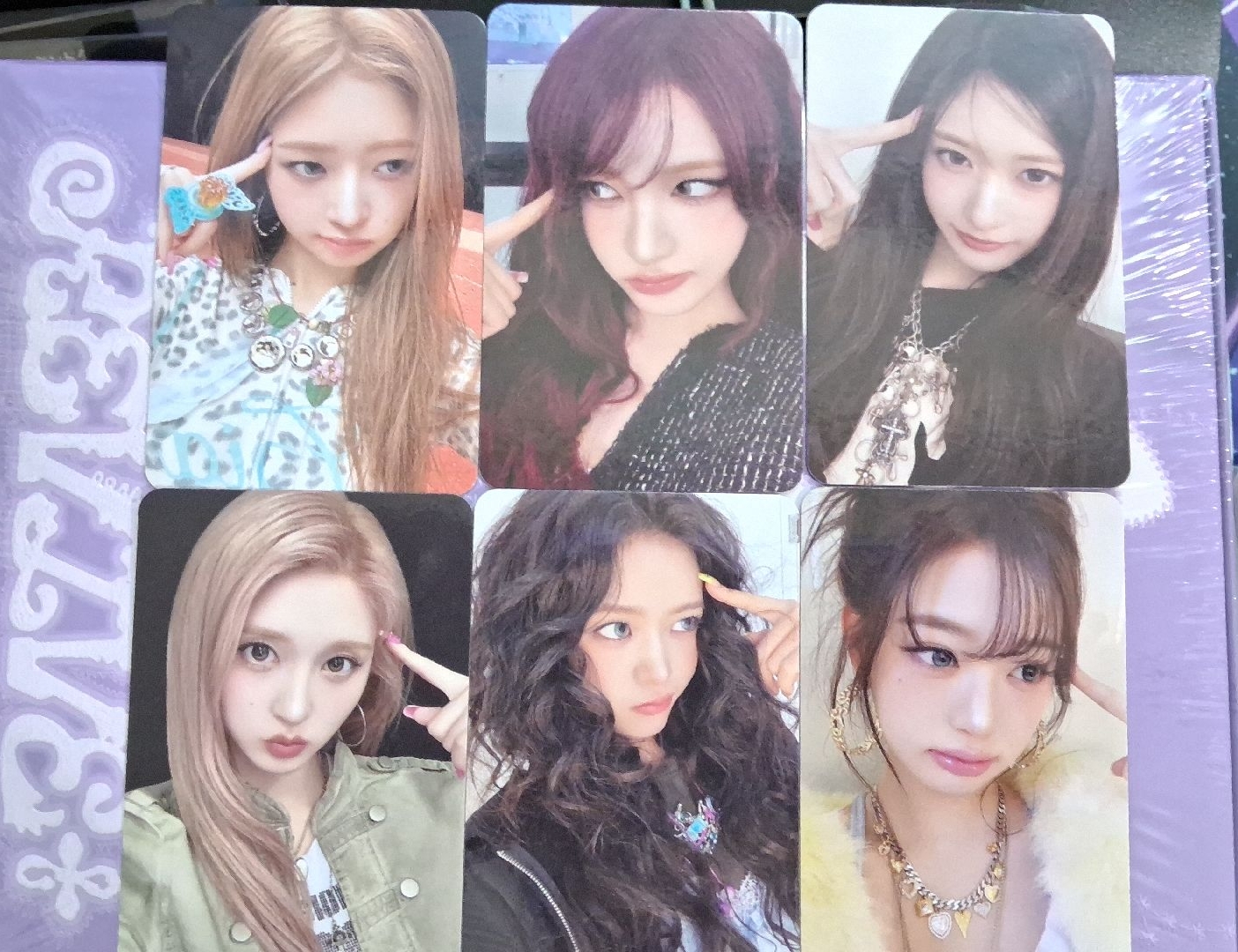 IVE成員 單封特典卡