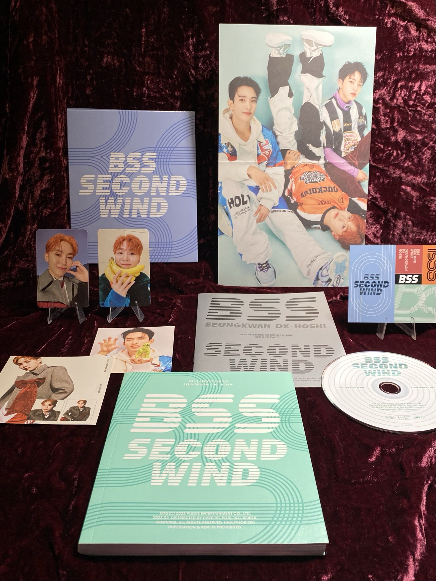 ⎝SEVENTEEN BSS⎞부석순 夫碩順 1st Single Album 'SECOND WIND' 全專