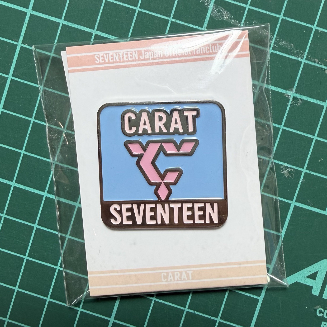 🤍SEVENTEEN 日本FC入會禮 徽章
