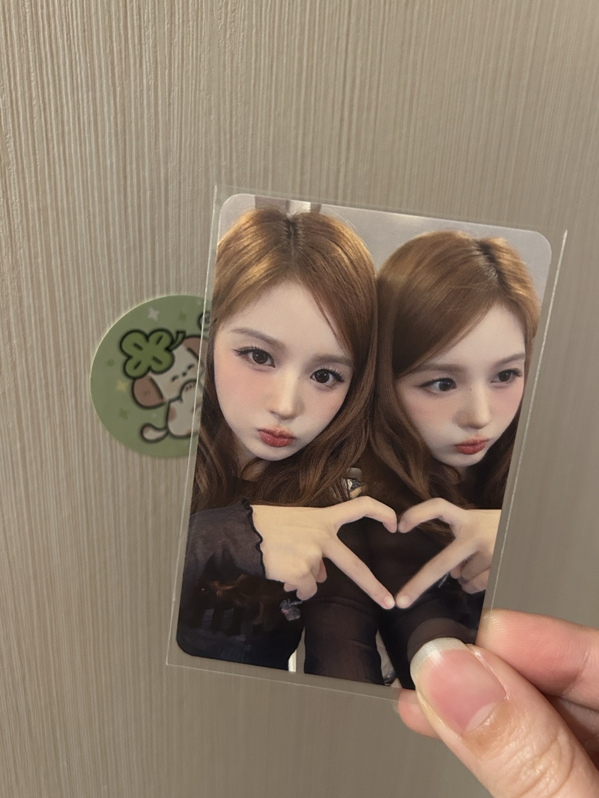 FORWARD ms 簽售卡 萌萌鏡子愛心薛