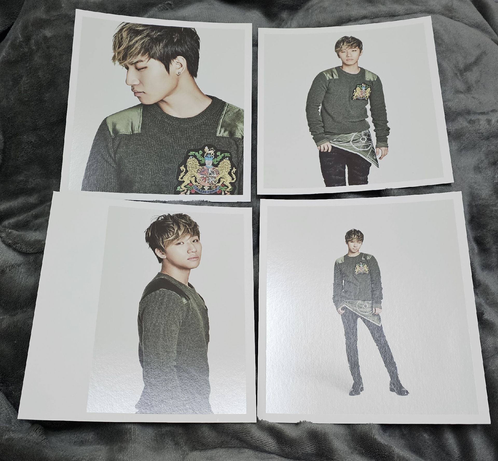 大聲 2014年 年曆正方形大卡 四張一組 