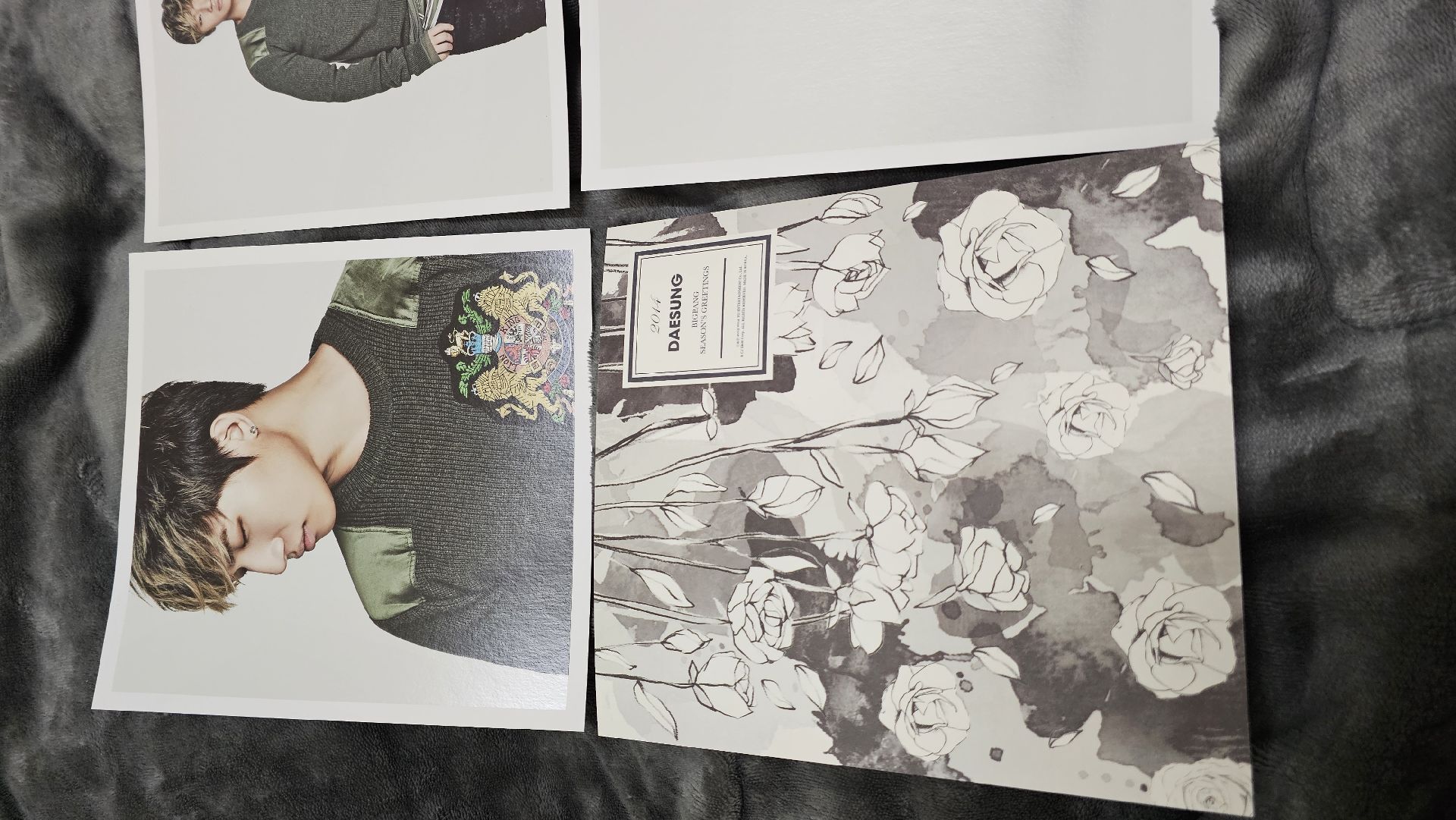 大聲 2014年 年曆正方形大卡 四張一組 