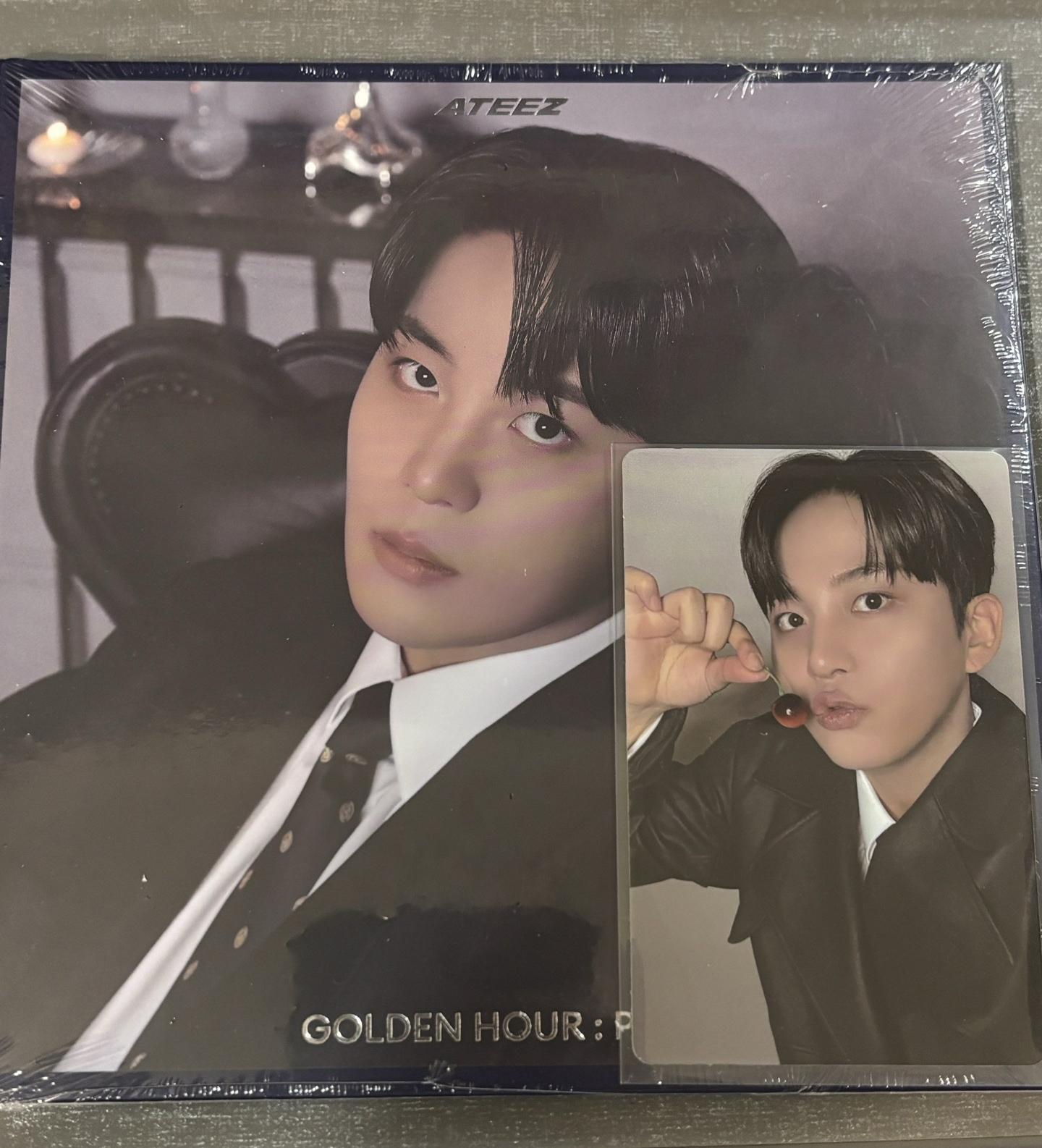 全新未拆  小熊單封+櫻桃卡