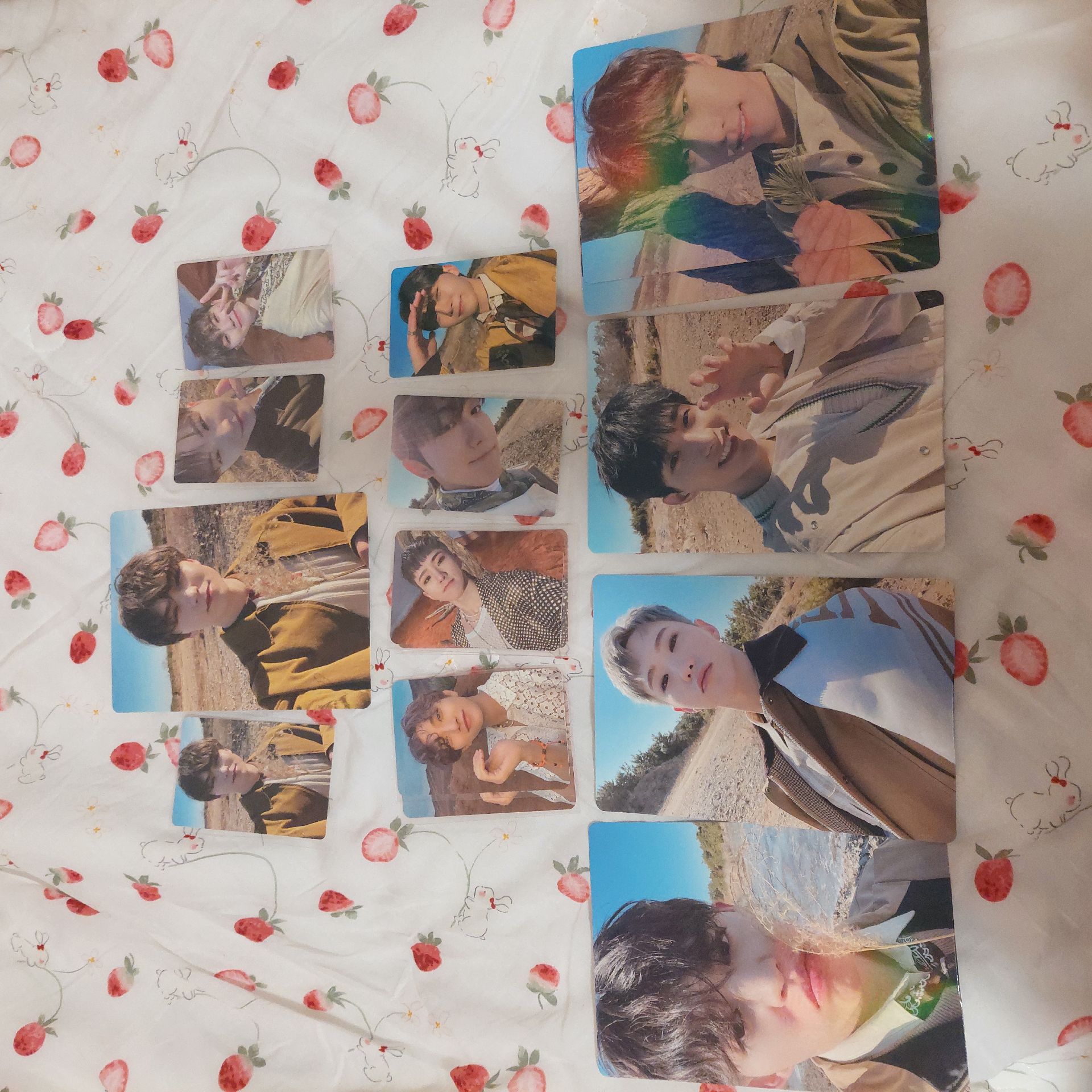 SEVENTEEN 正4 FACE THE SUN wvs 特典卡 勝哲 淨漢 知秀 順榮 知勳 碩珉 珉奎 勝寛 燦