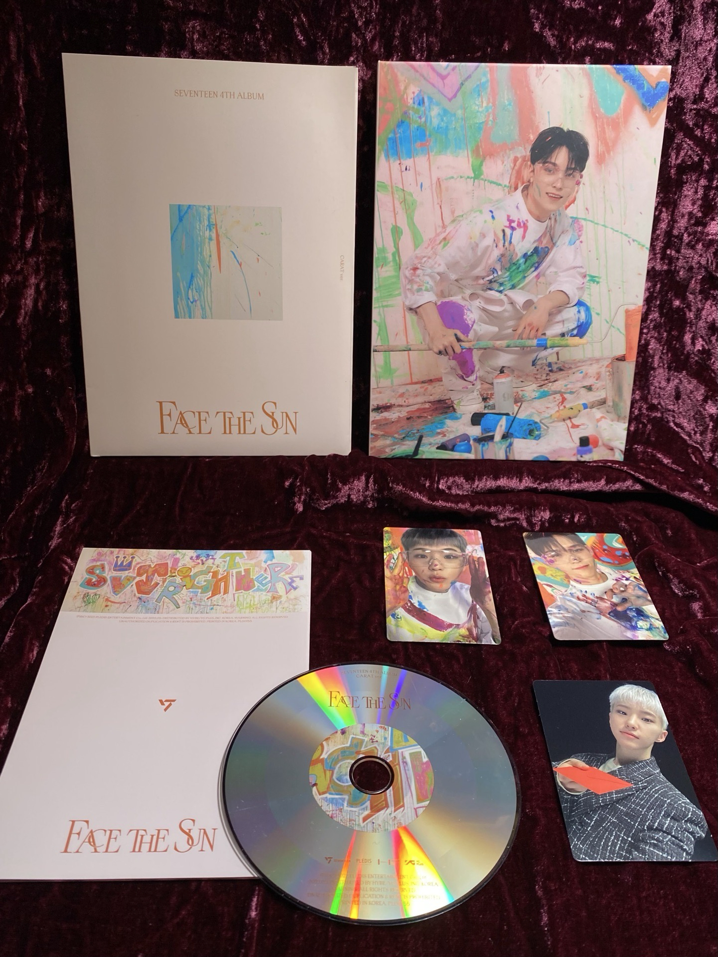 ⎝SEVENTEEN⎞4th Album 'Face the Sun' (CARAT Ver.) VERNON 近全專