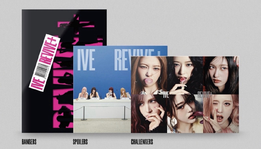 IVE REVIVE+ 未拆專輯 PB版+ Spoiler版 一套三張