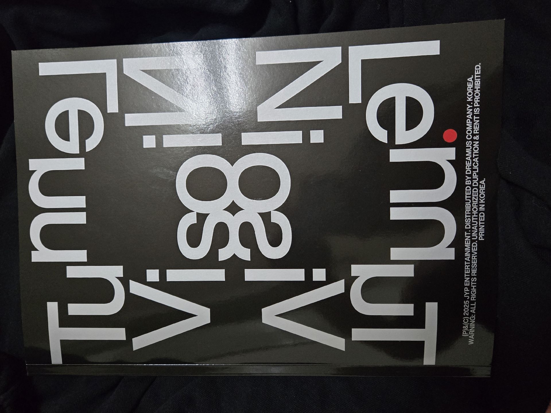 ITZY TUNNEL VISION PB 未拆專