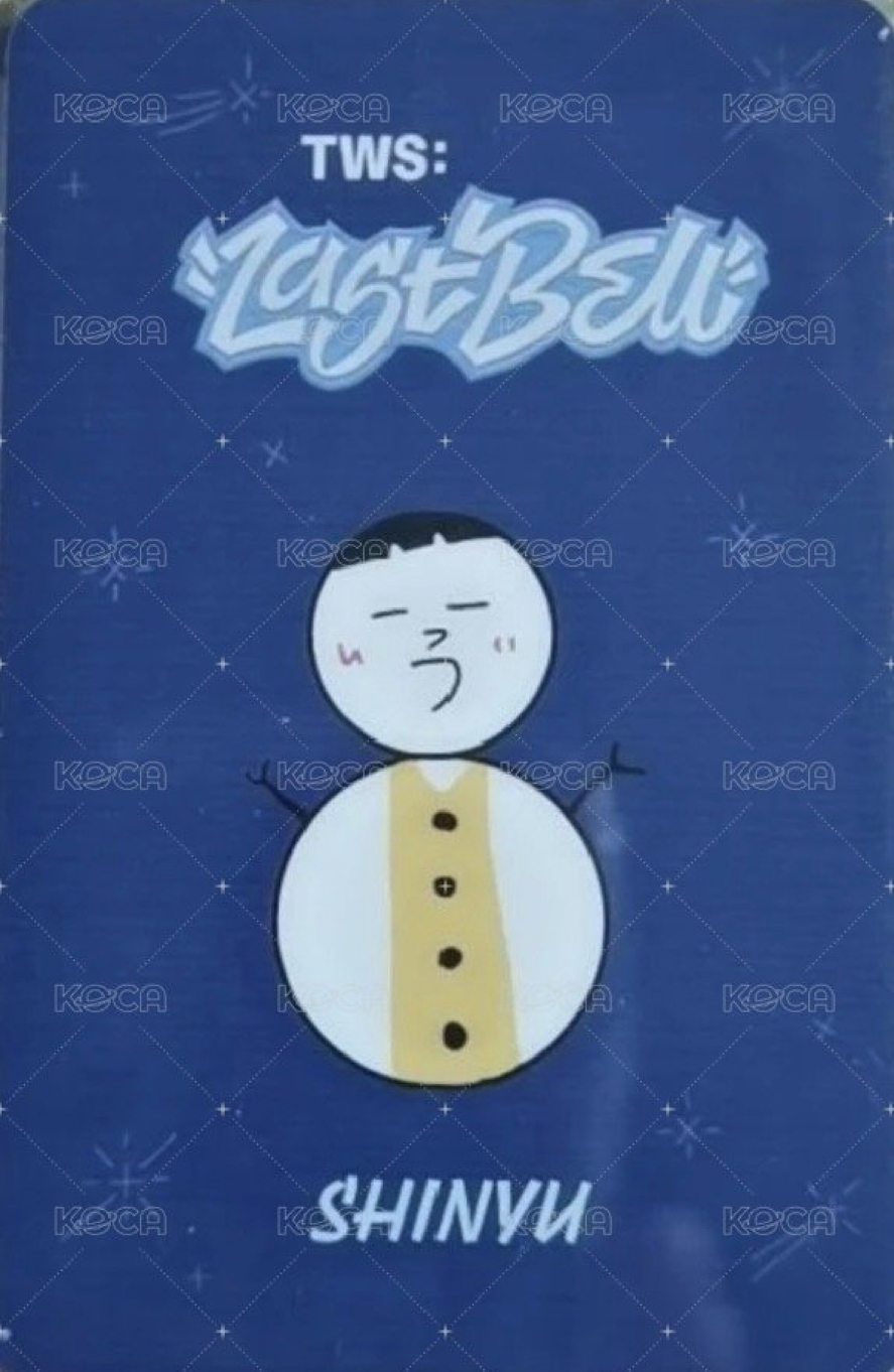 申惟單曲打歌卡 手繪卡背