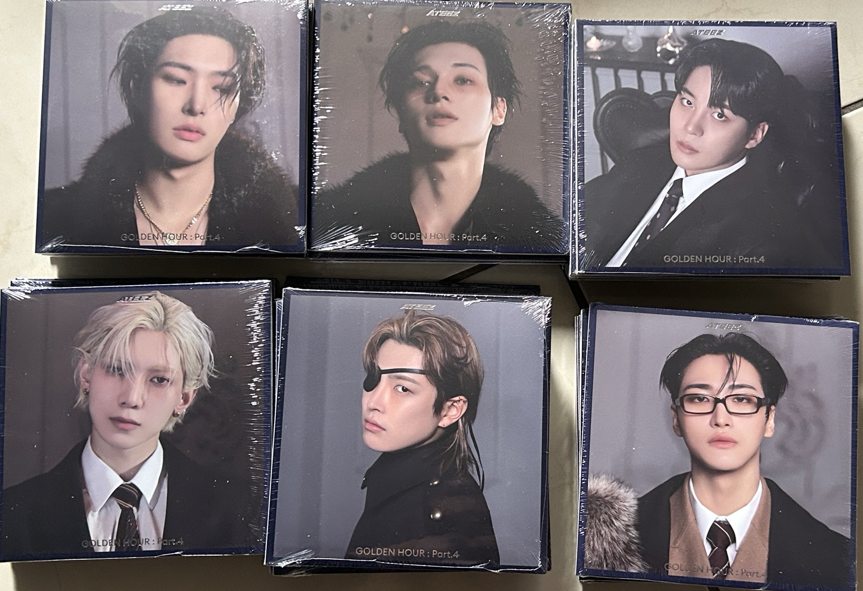 ateez單封（全行未拆）