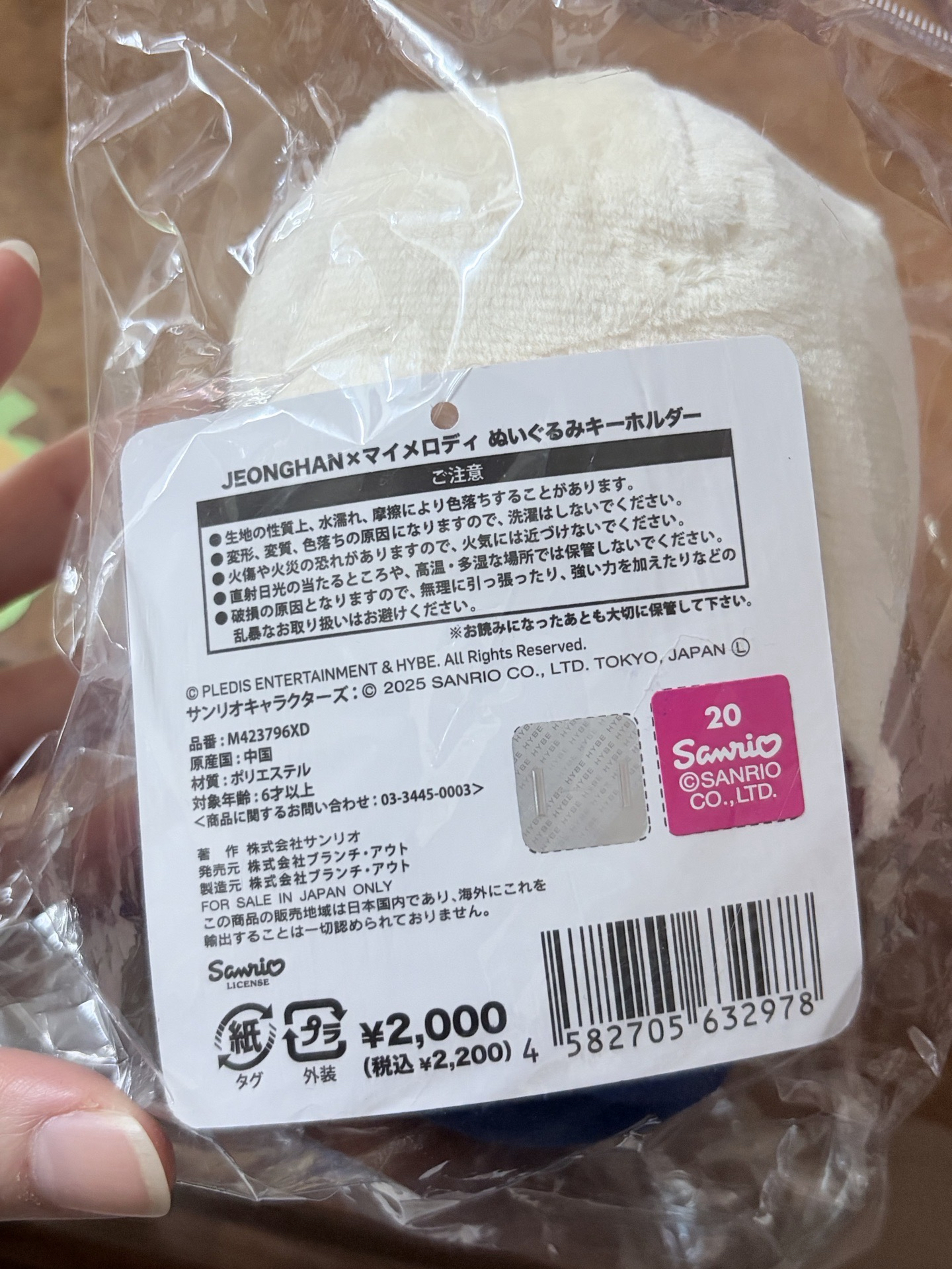 SEVENTEEN 三麗鷗聯名 淨漢娃