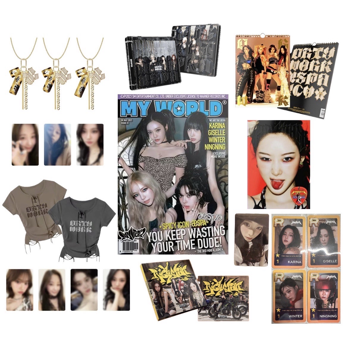 aespa未拆專/空專+捆物