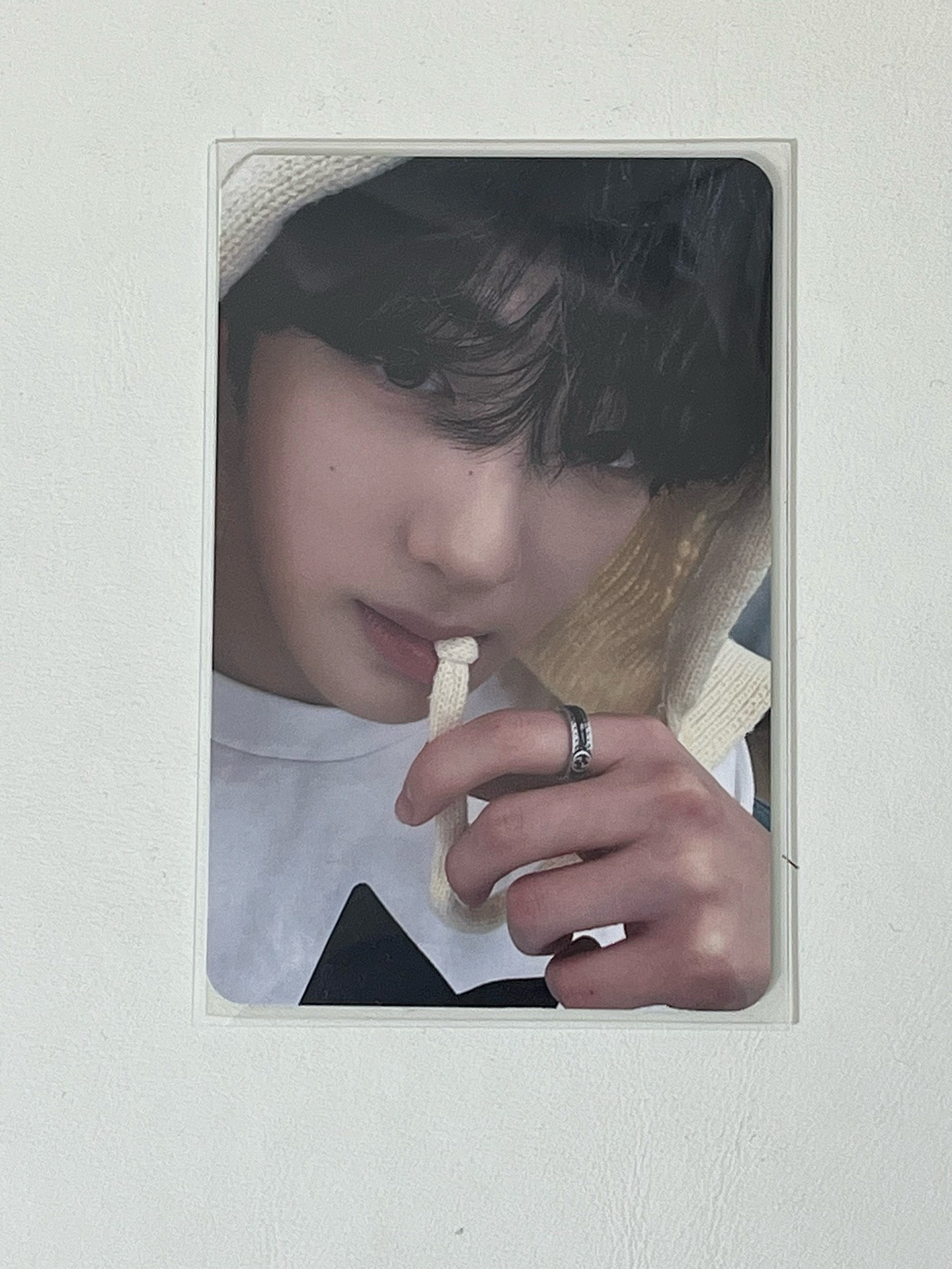 迷一 mnet 頭套 特典卡 