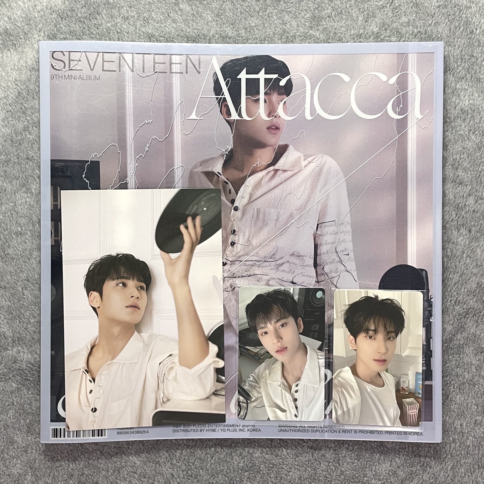 Seventeen 迷九Attacca 泡隊pb 全員pb 透卡 小卡