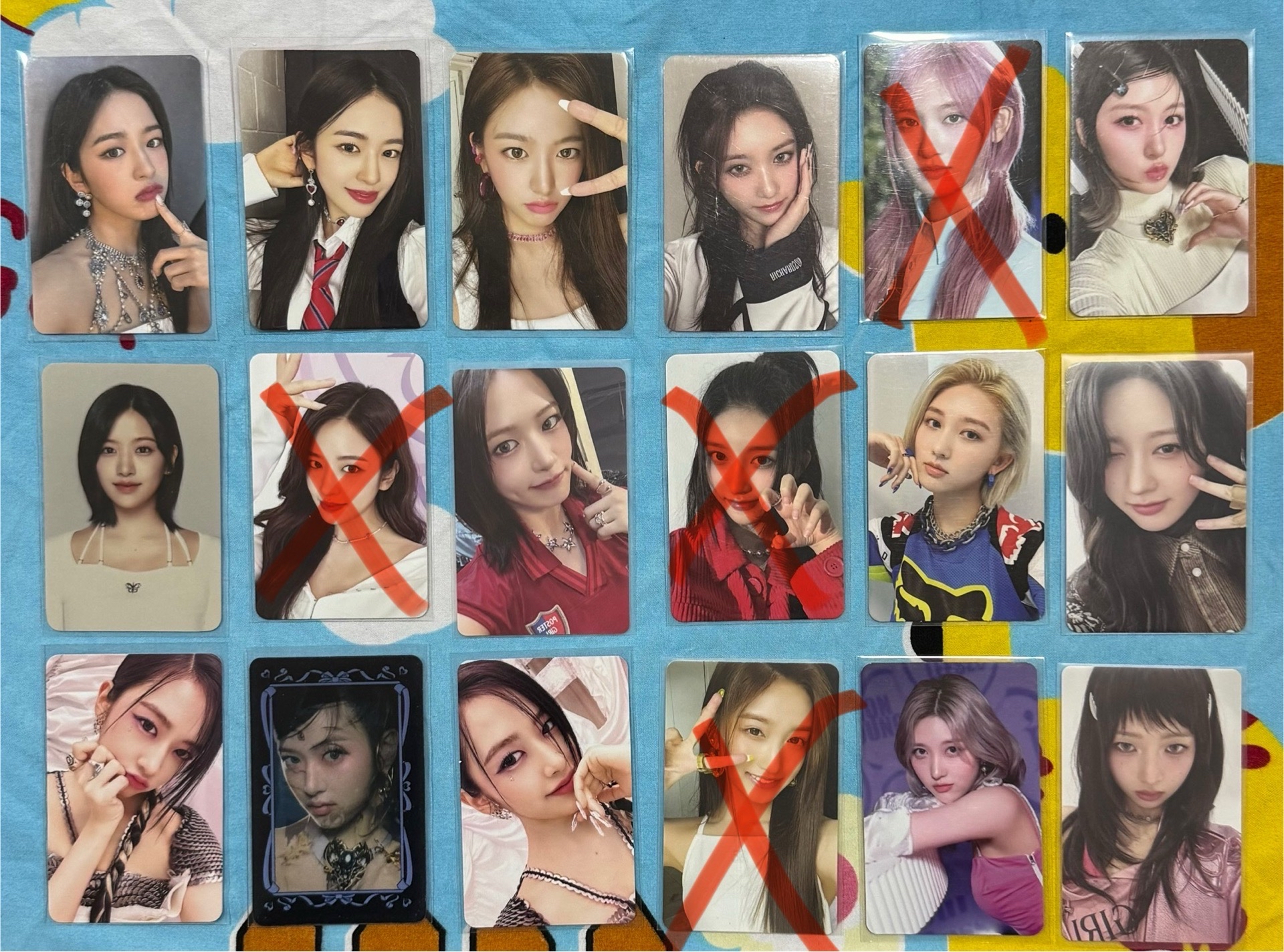 IVE heya Switch 一直娛 yzy2.0 張員瑛小卡 芭蕾員