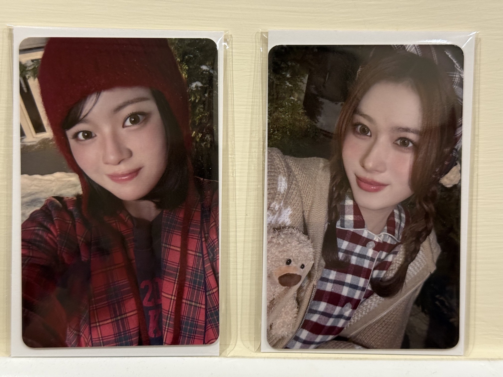 TWICE冬日滿額卡 定紗兩張合售