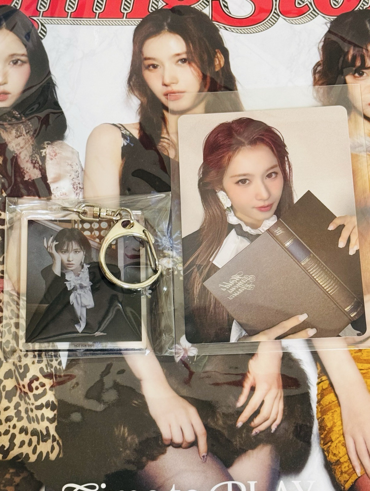 【PLAY】莎幸運卡+桃吊飾