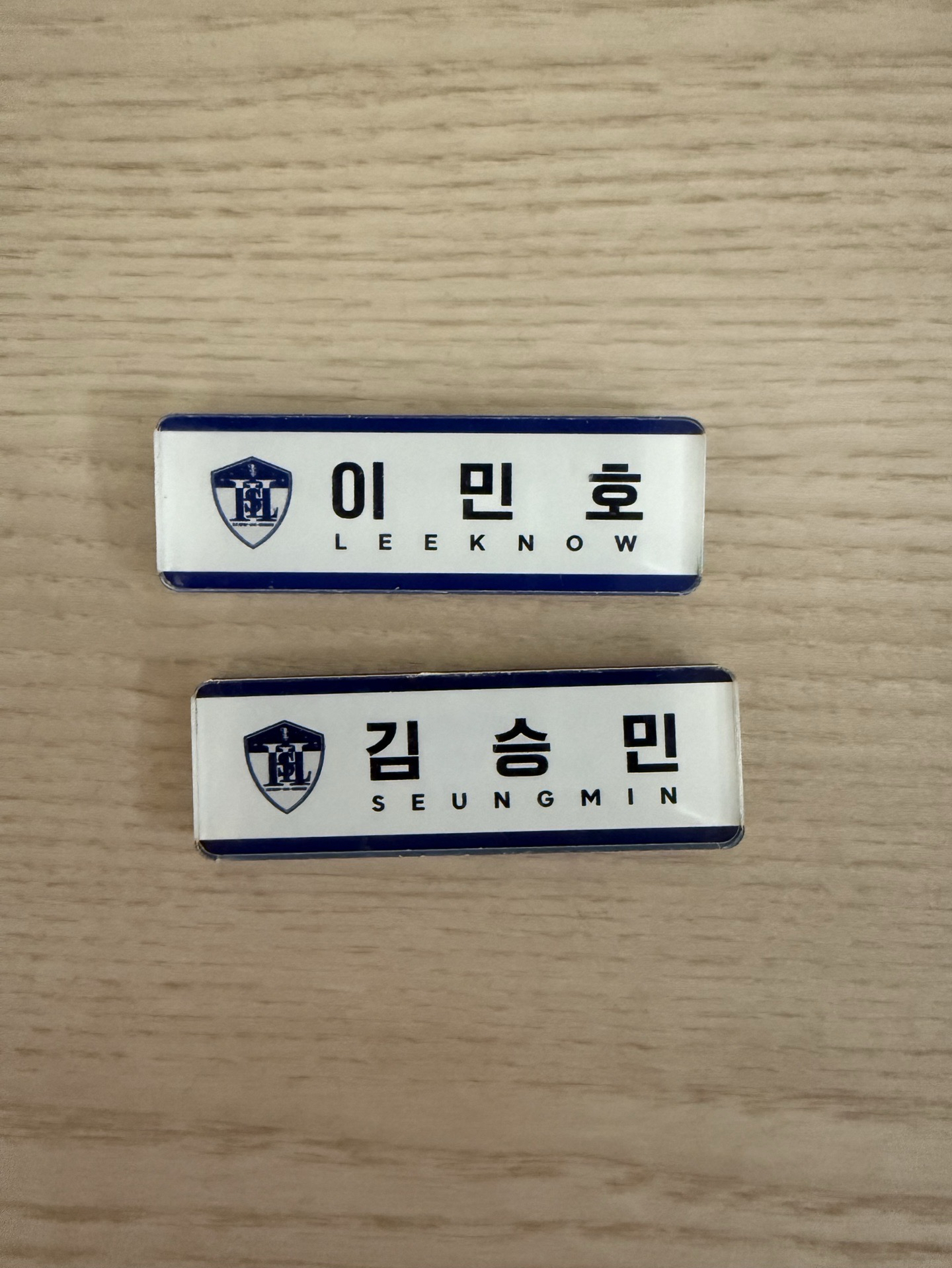 魔法學院釜山快閃店名牌 李旻浩