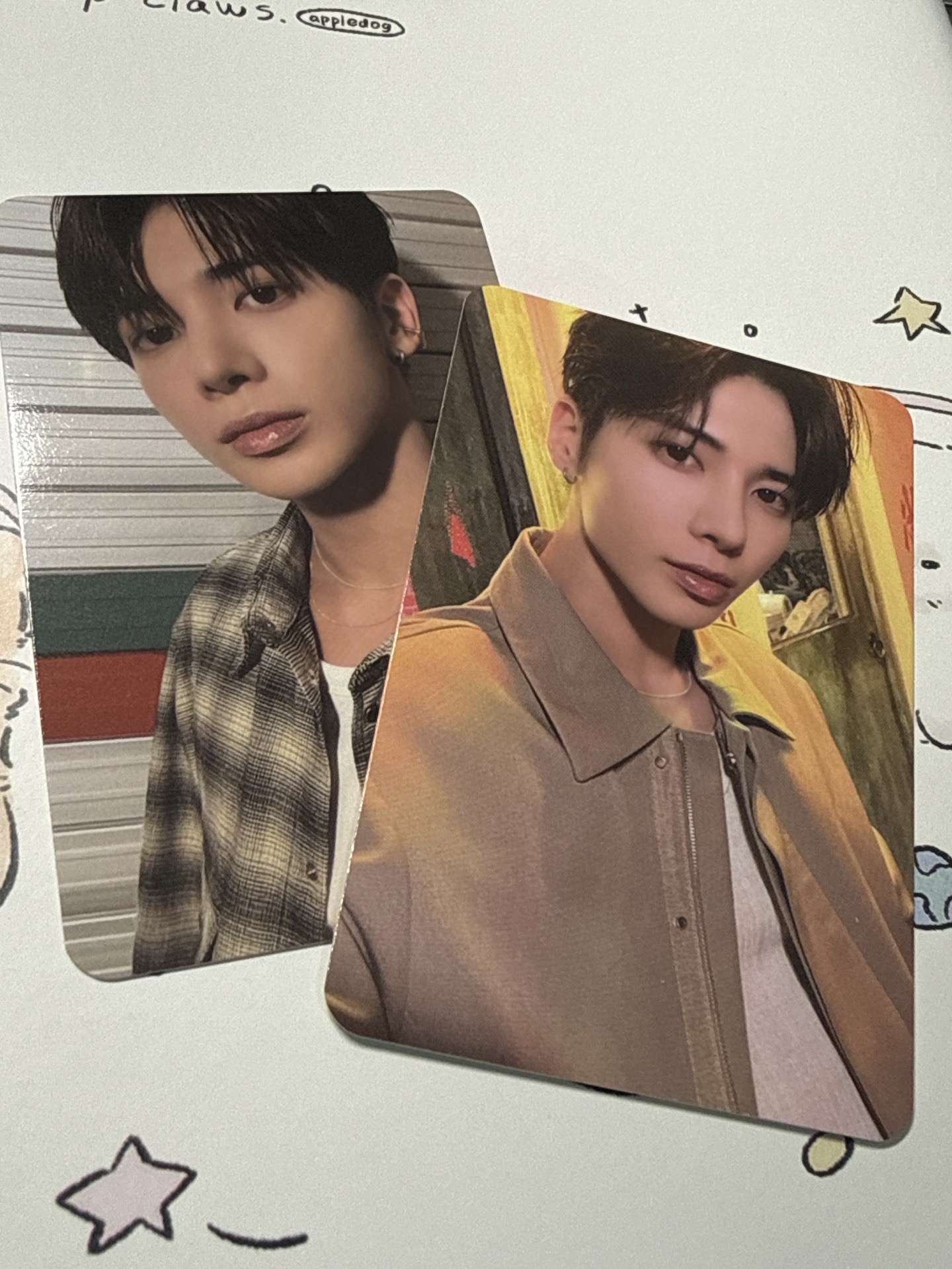 年曆咪 2張不拆