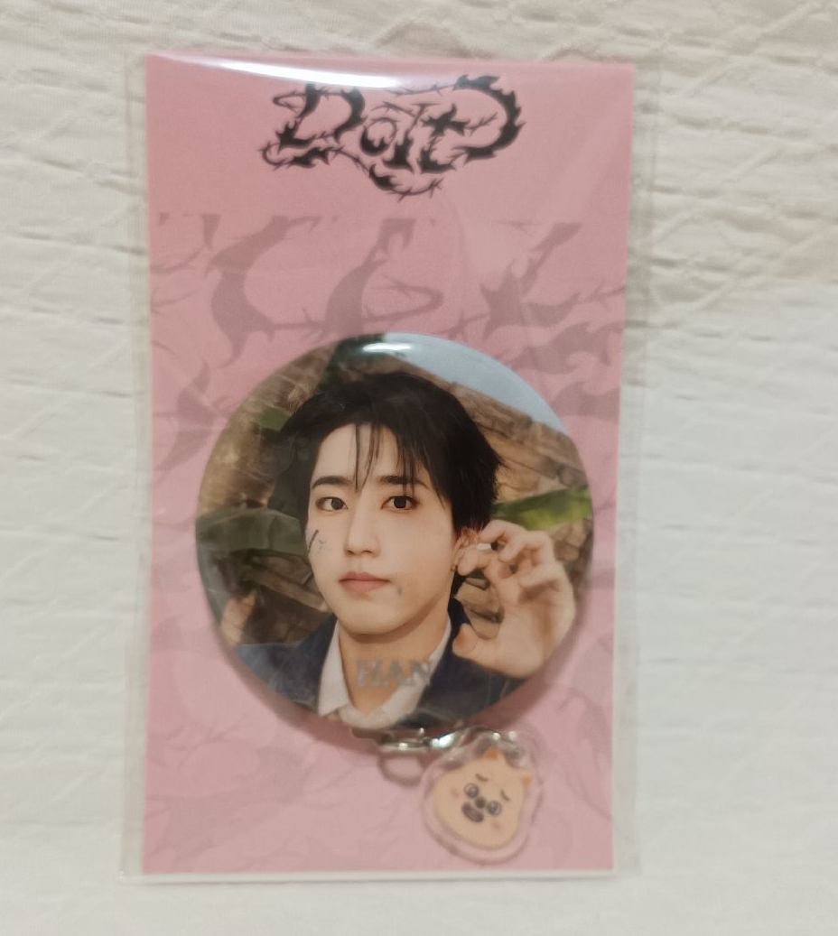 stray kids 一直娛 DO it 快閃店 全新 HAN 徽章 