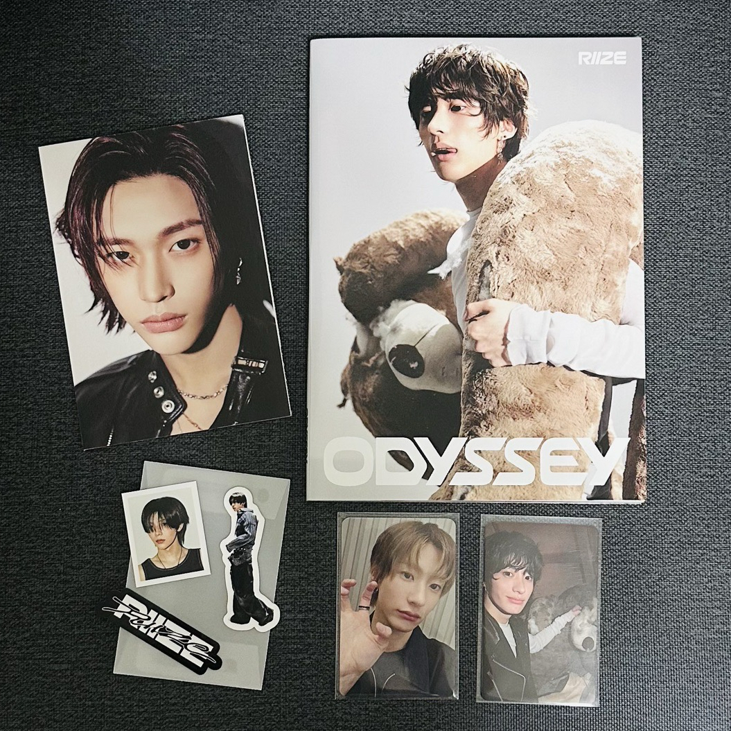 RIIZE《ODYSSEY》已拆全專 專卡 貓爪安