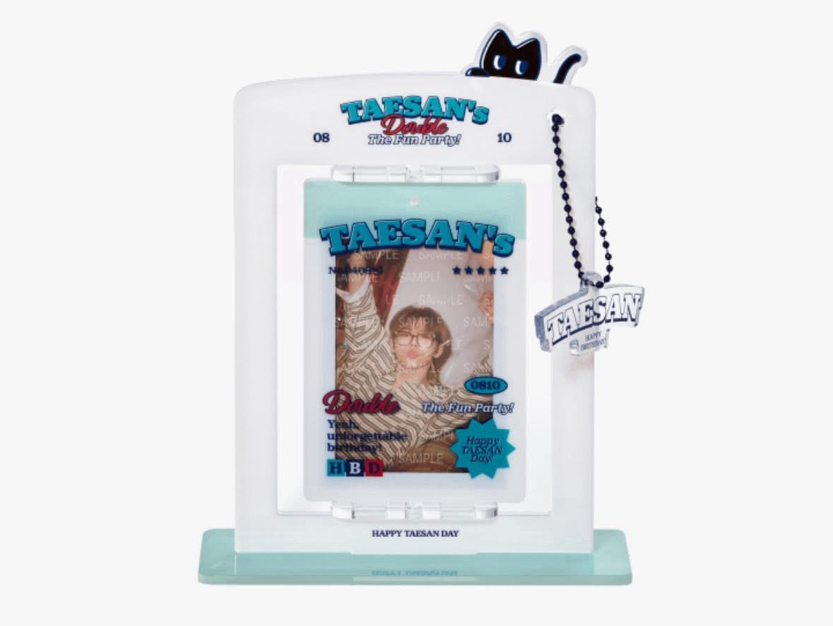 泰山生日周邊 立牌