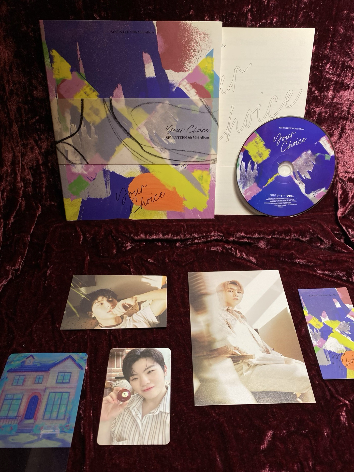 ⎝SEVENTEEN⎞8th Mini Album 'Your Choice' BESIDE Ver. 近全專