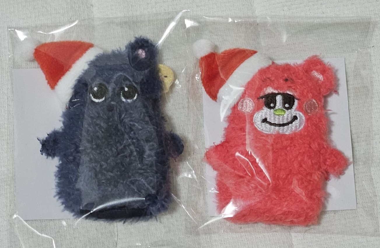 日本聖誕手指娃