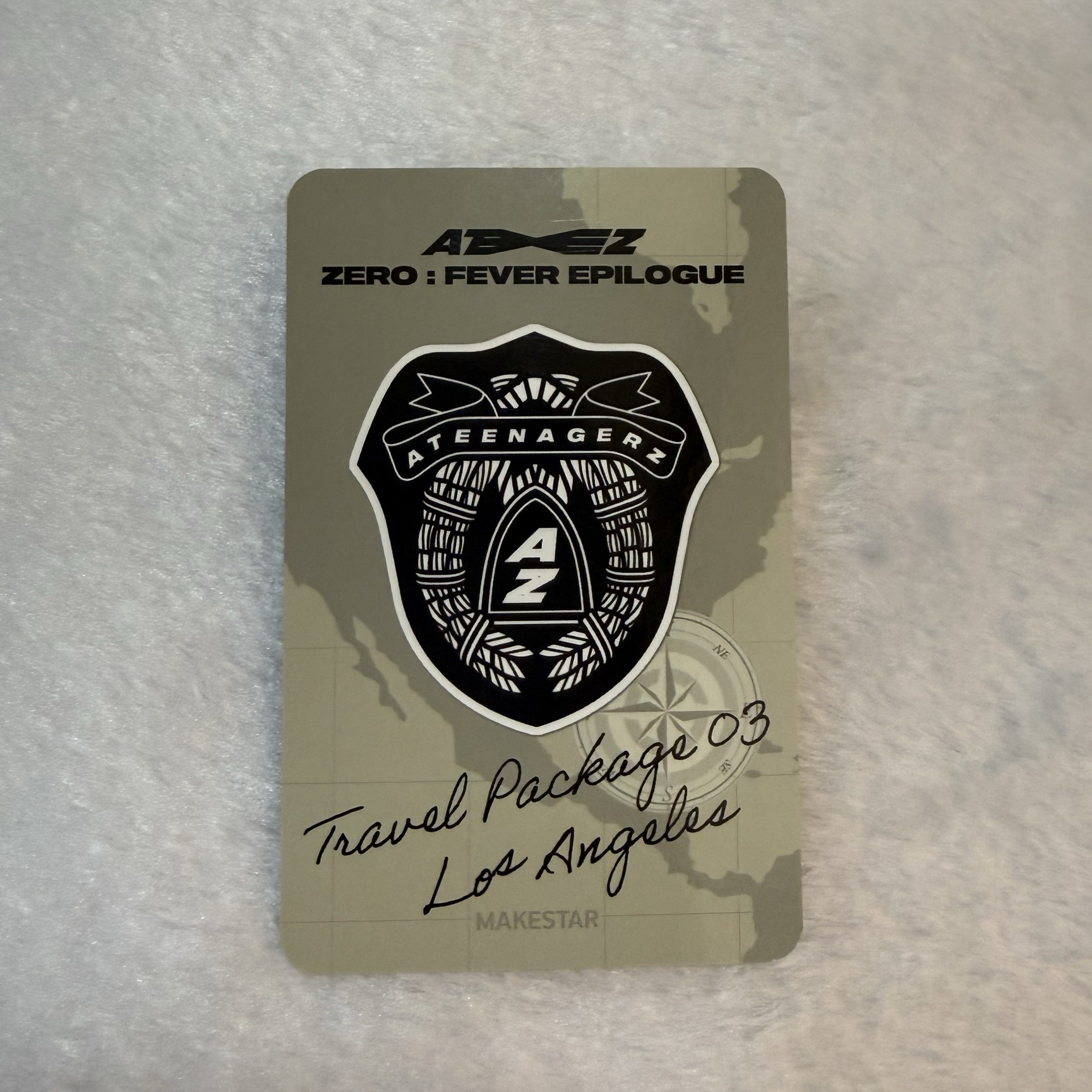 ATEEZ呂尚LA特典卡