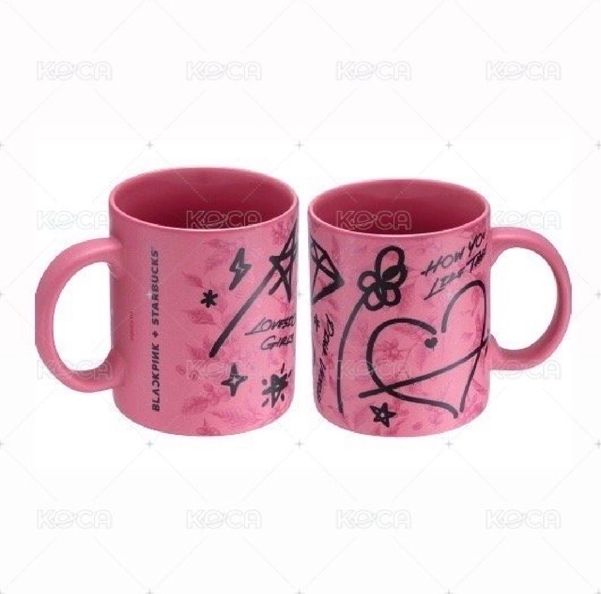 BLACKPINK 星巴克聯名馬克杯