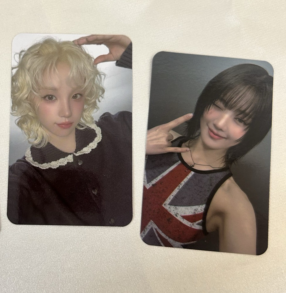 台灣i-dle展覽 入場卡 雨琦 米妮