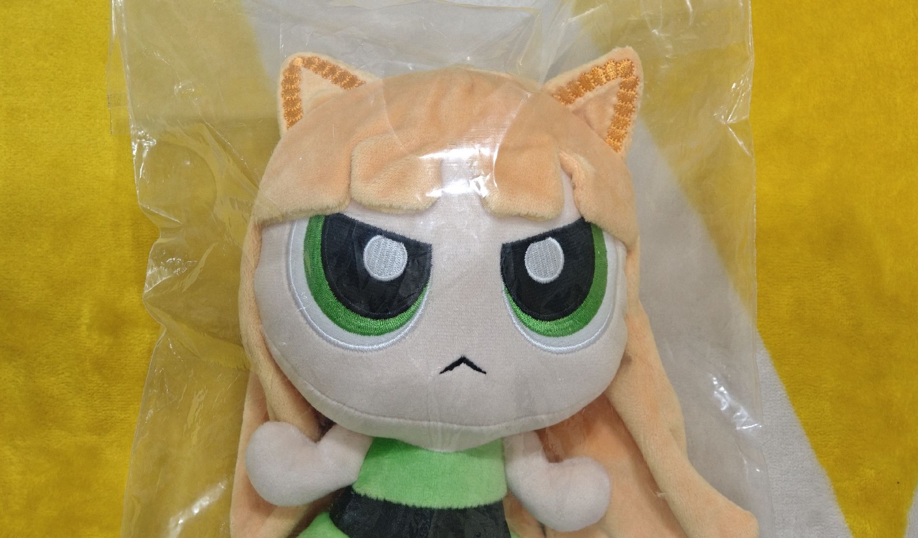 【最後一個！！吊牌未拆+原廠外袋】NewJeans 飛天小女警 中娃 - Haerin貓貓