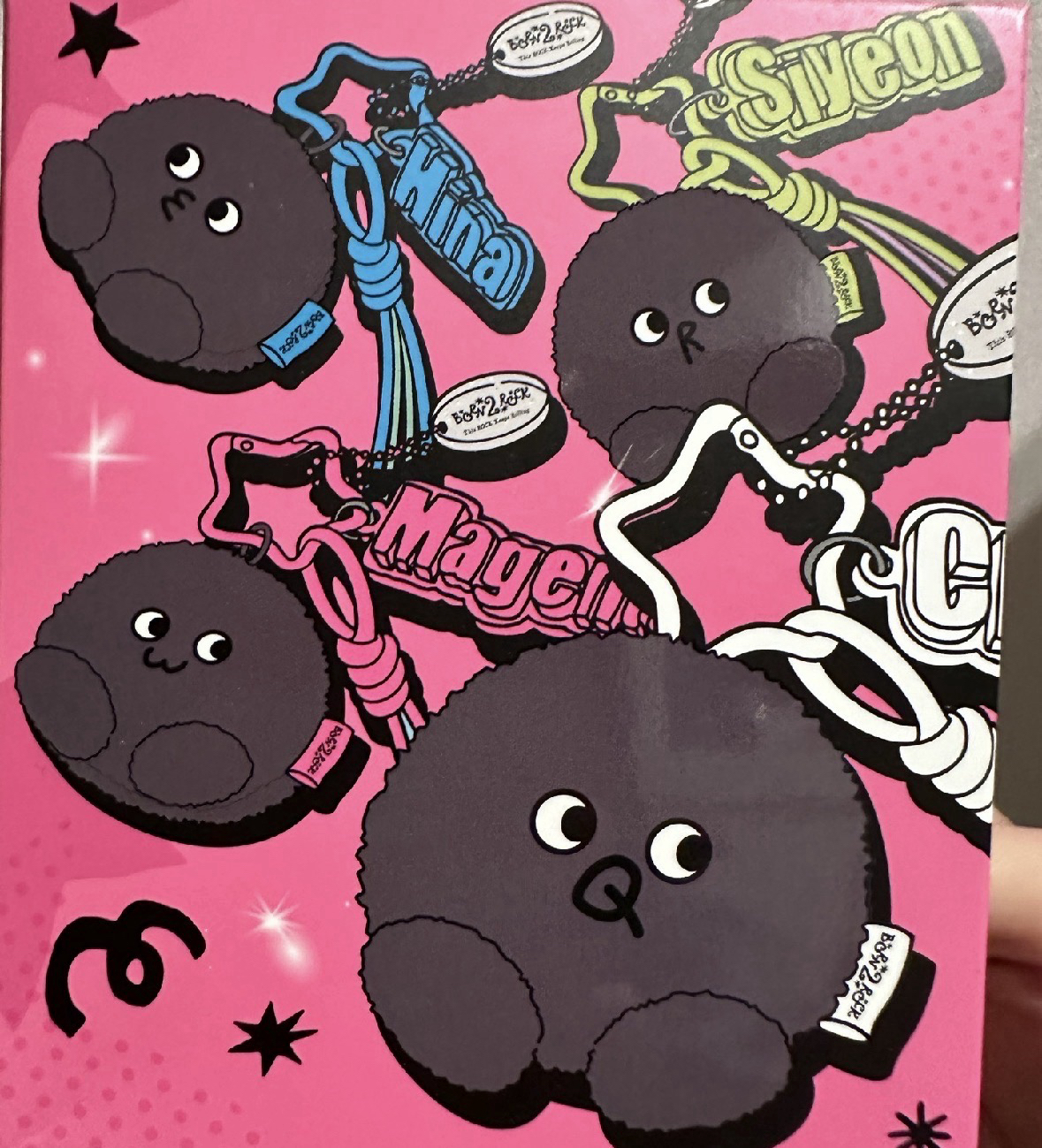 QWER全新未拆俗頭娃娃